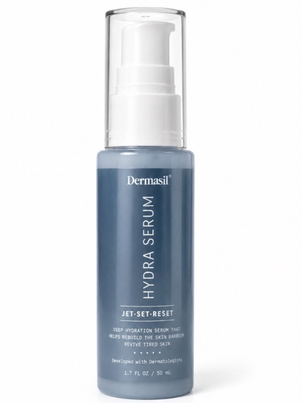 Dermasil Hydra Serum - Blue Hydration Serum- 1.7 Fl. Oz